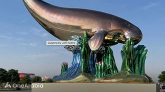 Dugong Sculpture Departs Doha