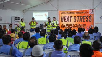 Sharjah's Worker Heat Safety Week