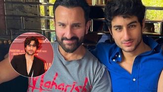 Ibrahim Ali Khan Echoes Saif At Premiere