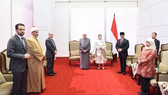 Historic Meeting At Indonesian Parliament