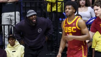 LeBron Lauds Bronny's Lakers Draft Pick