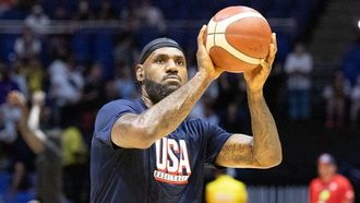 LeBron James Leads Team USA In Paris