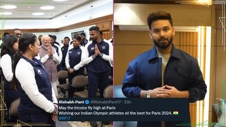 Pant Supports India At Olympics