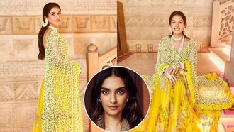 Radhika's Floral Haldi Look: A Hit
