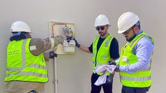 شبكة غاز الشارقة الجديدة في الحمرية