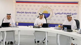 الهيكل الجديد في نادي الشارقة الرياضي