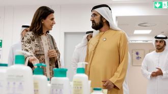 Sheikh Mohammed Visits Himalaya Centre