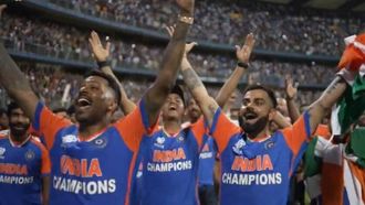 India's T20 Victory Celebration In Mumbai