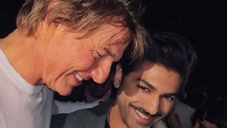 Taha Shah Meets Idol Tom Cruise