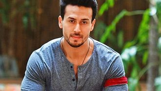 Tiger Shroff Aids Crew Member