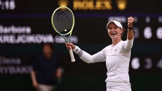 Krejcikova Honours Novotna At Wimbledon