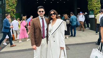 Parineeti & Raghav At Wimbledon Final