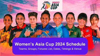 Asia Cup 2024: Cricket Schedule & Teams