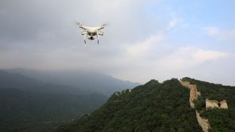 Drone Service At Great Wall