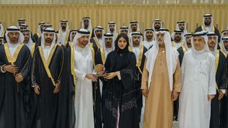 حفل الزفاف الجماعي الأول في الشارقة