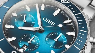 إطلاق ساعة Aquis Chronograph الجديدة من Oris