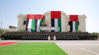 Hamdan Honours Military Graduates