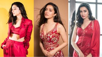 Shraddha's Red Looks For Stree 2