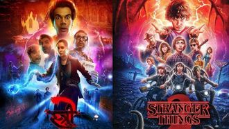 Stree 2 Vs. Stranger Things Poster