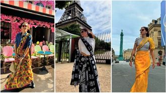 Taapsee's Global Saree Fashion Takeover