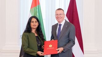 UAE Envoy Presents Credentials In Latvia