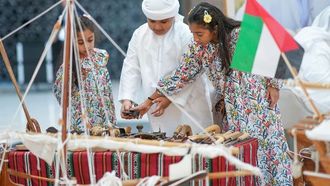 الأطفال يغوصون في التراث الإماراتي