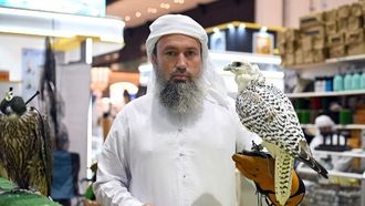 مبيعات قياسية للصقارة في معرض أبوظبي الدولي للصيد والفروسية