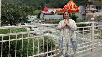 Alankrita Sahai Visits Kainchi Dhaam Temple