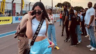 Barkha Singh At Chennai Racing Event