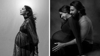 Stylish Maternity Shoot By Deepika & Ranveer