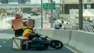 Delivery Rider Arrested In Dubai
