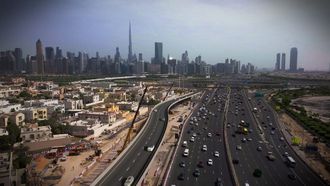 New Bridges Open On Al Khail Road