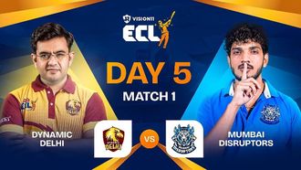 ECL 2024: Mumbai Disruptors Vs Dynamic Delhi