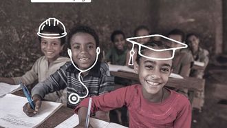 مساعدات الهلال الأحمر التعليمية للطلاب