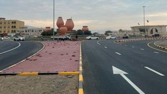 مرحلة مشروع طريق الفجيرة الجديد