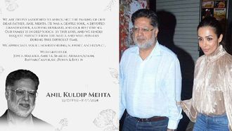 Malaika Arora On Father’s Name Mystery