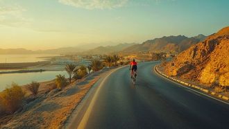 Salalah Cycling Tour: Road Navigation