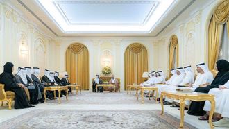 Sharjah Ruler At Council Oath Ceremony