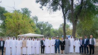 وضع حجر الأساس لعيادة وشبكة مياه في قرغيزستان