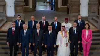 Two-State Solution Reaffirmed In Madrid