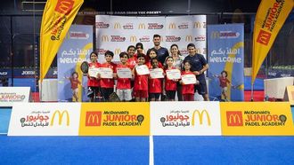 انطلاق الموسم الرابع لأكاديمية البادل للناشئين