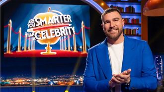 Travis Kelce Hosts Are You Smarter Than A Celebrity?