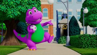 العرض الأول لـ Barney's World على Cartoonito في 14 أكتوبر