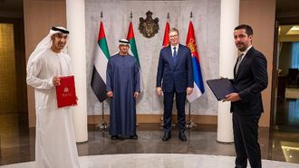 الإمارات وصربيا توقعان اتفاقية الشراكة الاقتصادية