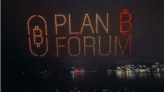 Cyberdrone Celebrates Bitcoin With Drone Show