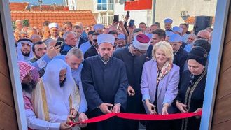 افتتاح مسجد هادروفيتش في بودغوريتشا