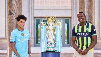 Manchester City Trophy Tour In Abu Dhabi