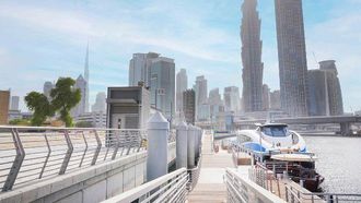 طرق دبي تعيد تشغيل النقل البحري في مناطق دبي