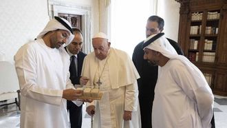 البابا فرنسيس يلتقي وفد بيت العائلة الإبراهيمية