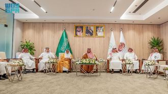 Prince Faisal Discusses Hail Initiatives At NCVC